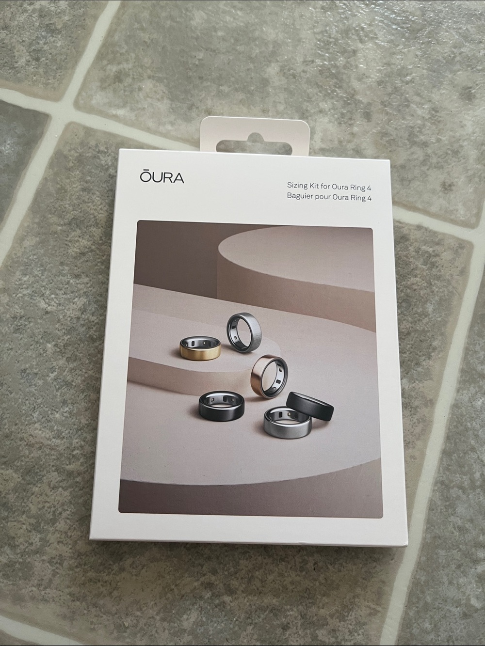 Oura Ring 4 Sizing Kit - Assorted Ring Colors
